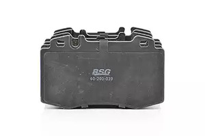 BSG60200039 BSG BSG 60-200-039_КОЛОДКИ ДИСКОВЫЕ ПЕРЕДНИЕ!\ MB W163 3.5-5.0/4.0CDI/W220 2.8-6.0/3.2CDI 98>